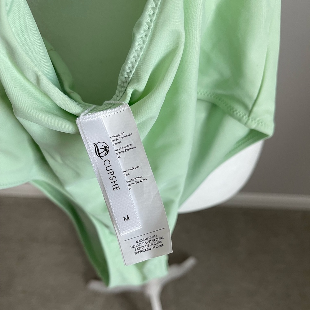 3/$20 Cupshe Mint Green Swimsuit - Picture 2 of 3